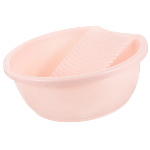 Bassin Rose Avec Planche Pour Main Vêtements - 2