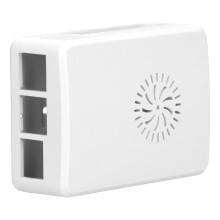 ABS White Case for Raspberry Pi 4B with Removable Top Cover