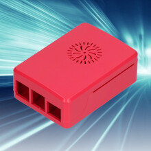 ABS Red Enclosure for Raspberry Pi 4B 90x65x30mm Heatsink Case