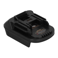 Lithium Battery Adapter with USB Charge Interface for 20V/18V Power Tool Batteries