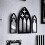 Gothic Cathedral Window Mirror Set of 3 Arched Clear 2