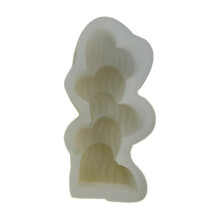 (Cactus C) KINCJON Stacked Candle Making Silicone Mold Multi-purpose Resin Crafts Casting Mold