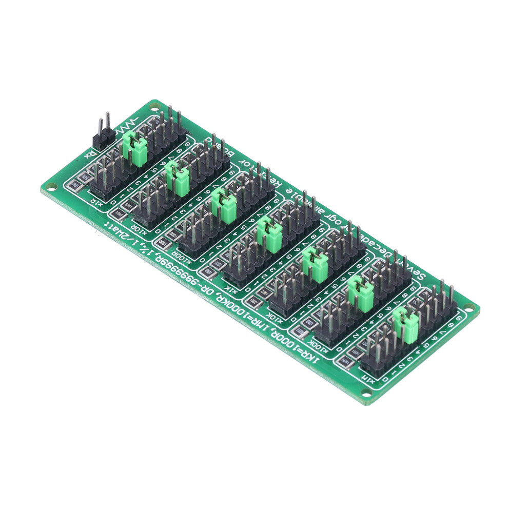 Programmable Resistor Board 1Î©-9.99Mî©, Fr4, 8 Sections, 87X33mm 7681390714741