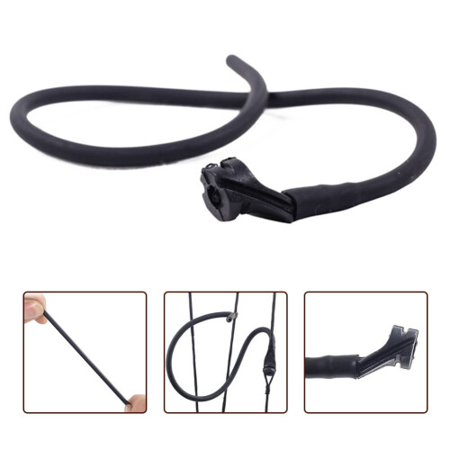 High Strength Rubber Compound Bow Sight Black Color Lightweight Design 1