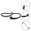 High Strength Rubber Compound Bow Sight Black Color Lightweight Design 6