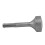 Ground Rod Driver Bits Socket Steel Easy Install Sturdy Light Weight Drill Tools for SDS Plus Hammer Drill Curved Surface 5