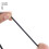 High Strength Rubber Compound Bow Sight Black Color Lightweight Design 8