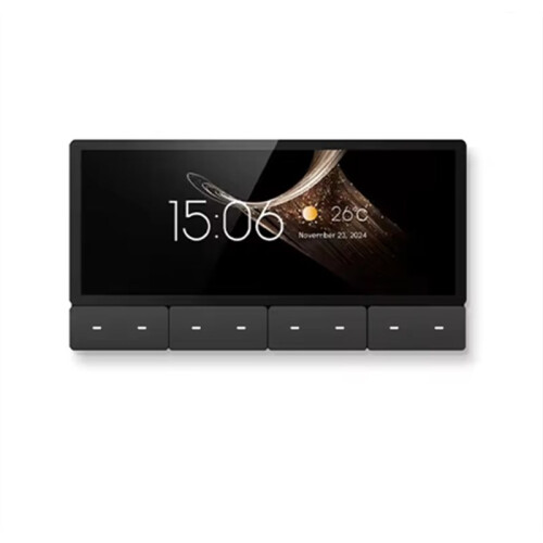 6.2 Inch TUYA  Multifunctional Central Control Screen ZIGBEE Gateway IR Infrared Android11 Audio Wall Amplifier B
