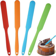 Spatule Silicone, 4 Pices Color Maryse Patisserie, Rsistant La Chaleur De Anti-adh Non Toxiques Silicone Spatule de Cuisine Lot, Spatule Patisser
