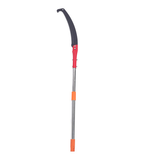 Podador de galhos de 142,1 polegadas em aço inoxidável, extensível e manual, para galhos altos de árvores. 1