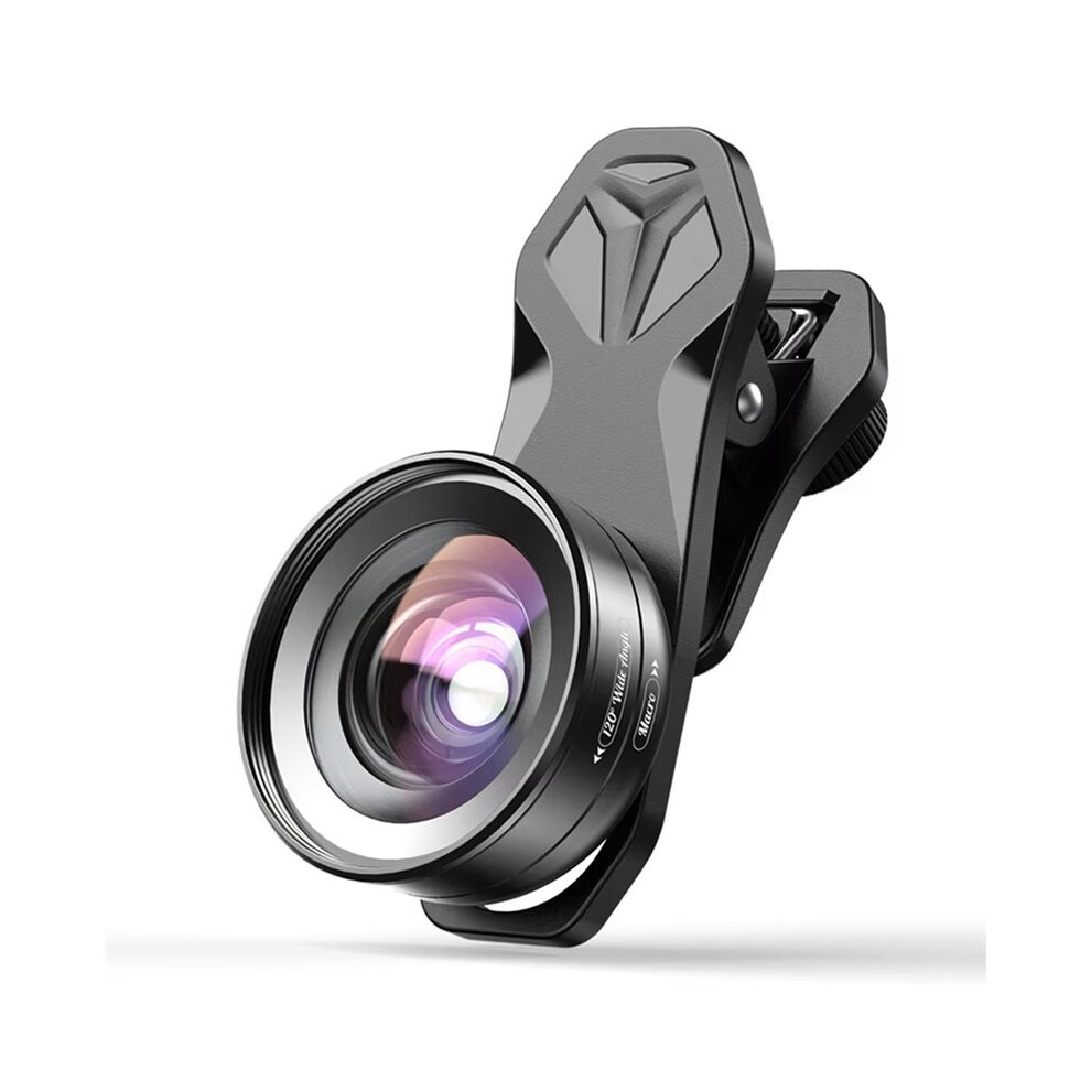 Hd Camera Phone Lens Kit 120 Degree 4K Wide Angle+10X Macro Lens For All Smartphones 4713134096165