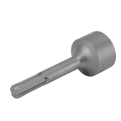 Ground Rod Driver Bits Socket Steel Easy Install Sturdy Light Weight Drill Tools for SDS Plus Hammer Drill 19mm 2