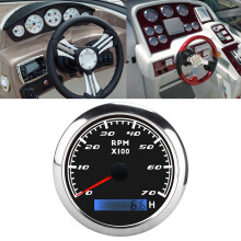 Wasserfester Zeigertachometer für Marine und Automobil 9-32V DC IP67