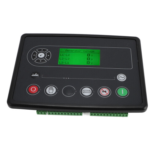 Diesel Generator Controller Module Supports PLC Function 8 to 35V 6110MKIII Manual Self Start Electronic Generator Controller Control Panel 2