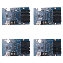 4X HD-WF4 Contrôleur RGB HUB75 Couleur, Écran LED, Animation Pixel, Affichage Numérique LED, Carte de Contrôle WiFi, Port USB