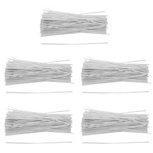 650Pcs Cable Organizador Encuadernación Embalaje Alambre Torceduras  150X2.2Mm