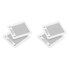 Lot de 4 Plaques D'Ozone en Céramique pour Purificateurs D'Air Domestiques Populaires 4,5 Pouces X 4,5 Pouces Air Fresh PièCes de Rechange