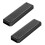 2X Silicone Remote Protective Case for -TV 4K Remote 2021 Anti-Slip Shockproof Soft Case Remote Control Case,Black 1