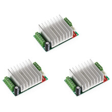 3X TB6600 4.5A Stepper Motor Driver Board Controller Replace TB6560 Engraving Machine Single Axis Controller 10-45V