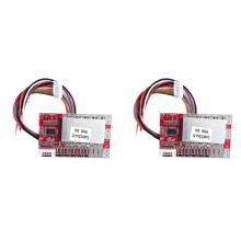 2X Tablero 5S 50A BMS Tablero de Protección de Batería de Litio de 3.7V con Equilibrio