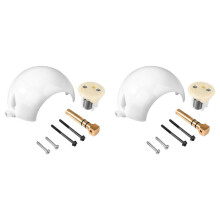 2X 385318162 RV Toilet Flush Pedal & Shaft Kit for Sealand Vacuum Toilets, L for Trailer