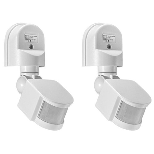 2X AC110-240V Motion Sensor Automatic Infrared Light Sensor Movement Detector Light  Human Presence Sensor B