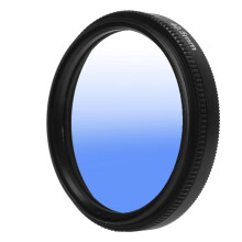 40,5 mm Verlaufsfilter wasserdicht mit blauer Beschichtung für DSLR-Kameras