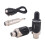 2X New UHF Wireless Mic Adapter XLR Transmitter & Receiver Converter Wireless Mic Rechargeable for Live Interview/Studio 4