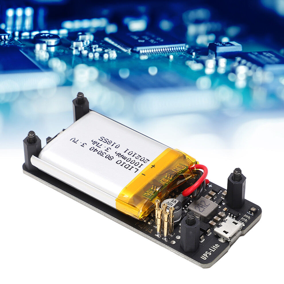 Raspberry Pi Zero Ups Lite Power Board With 1000Mah Battery Pack 8481390716108