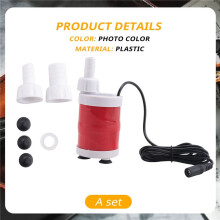 4X DC12V 20W Submersible Pump High Lift Fountain Pump High Flow Brushless  Pump for Home Pond Fish Tank Fountain