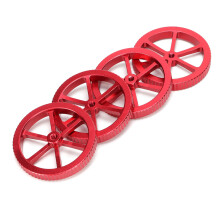 4 Pcs Aluminum Hand Twist Leveling Nut Spring Kit for 3D Printer Models