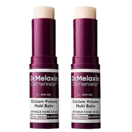 (2pcs)Cemenrete Calcium Volume Multi Balm Anti-aging Wrinkle Core Stick K-beauty