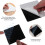 8 pièces de patins antidérapants pour tapis avec embouts d'angle 6