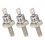 3PCS Rectifier Diode Spiral 25A Iron High Hardness Spiral Rectifier Module Replacement for Generator Anode 2