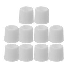 10Pcs White Rubber Coupler Gaskets for Car Ac Manifold Gauge Seal Kit