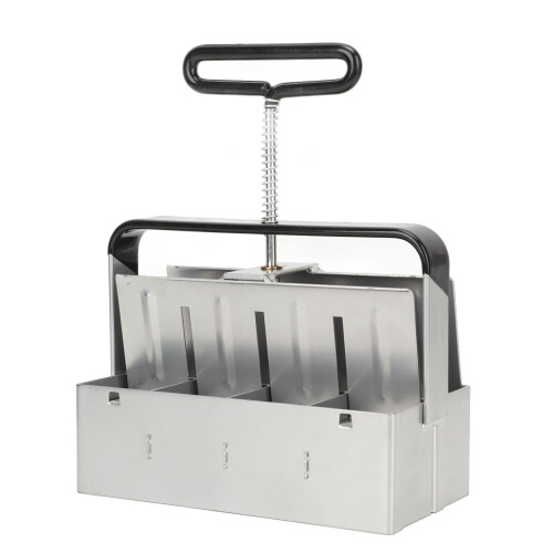 Soil Blocker with Comfortable Handle 8x5cm Galvanized Iron Highly Effcient for Seedings Cuttings 2