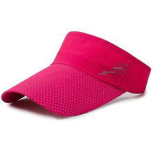 (Rose)Visor Sun Hat Golf Tennis Beach Men Cap Adjustable Summer Plain Colors Women