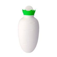 Bouillotte à housse souple, sûre et facile à utiliser, offrant une excellente conservation de la chaleur. Conception en silicone étanche pour les