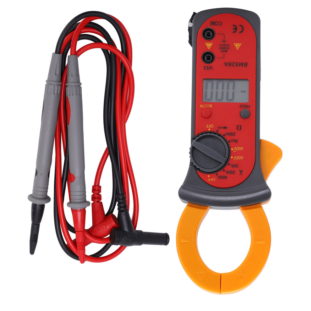 Digital Clamp Meter Bm528a 600A 600V Lcd Current Voltage Tester 8741390717315