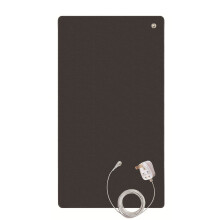 Tapis de mise Ă la terre antistatique pour espace de travail, tapis de bien-ĂŞtre en cuir conducteur pour soulager la douleur et favoriser