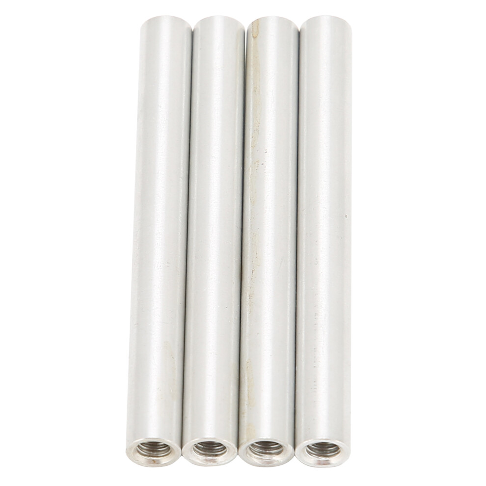 Aluminium Alloy 48Mm Long Round Standoffs M4x0.7mm Female Thread 10 Pack Au 6941390717717