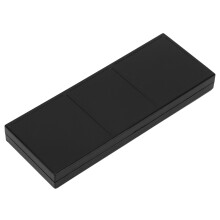 Schwarzer Rechteckiger Zigarren-Humidor-Befeuchter 16,7x6,3x1,7cm Einfach zu installieren