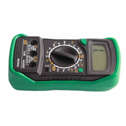 MAS830L Digital Multimeter Portable High Accuracy Button Electrician Meter Digital Voltmeter 2