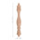 2Ud Columnas Romanas De Madera Para Repisa Y Decoración Interior Caqui 3
