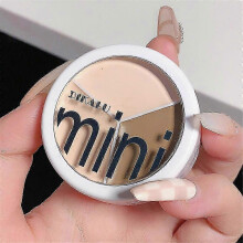 (color03)3-colors Concealer Palette Cream Texture Covers Acne Marks Dark Circles Multifunction Face Makeup Lasting Brighten Face Cosmetic