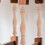 2Ud Columnas Romanas De Madera Para Repisa Y Decoración Interior Caqui 6