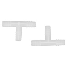 10mm Aquarium Airline Tubing Connectors, Transparent Plastic Water Pipe Joints