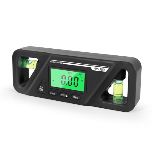 Digital Level Angle Finder LCD Display Measurement Digital Angle Finder Protractor for Woodworker Orange 1