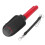 Metal Detector Professional High Sensitivity Portable Handheld Metal Detector with LCD Display Flashlight Function Red 4