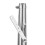45mm/1.8in Universal Motorcycle Exhaust Pipe Silver Iron Modified Pipe 4